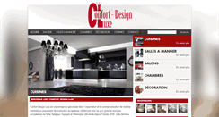 Desktop Screenshot of confortdesignluxe.com